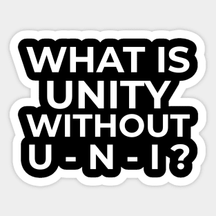 What is Unity Sticker